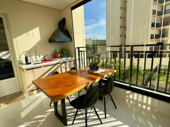 Apartamento Mobiliado à Venda no Cond. Noville no Swiss Park em Campinas